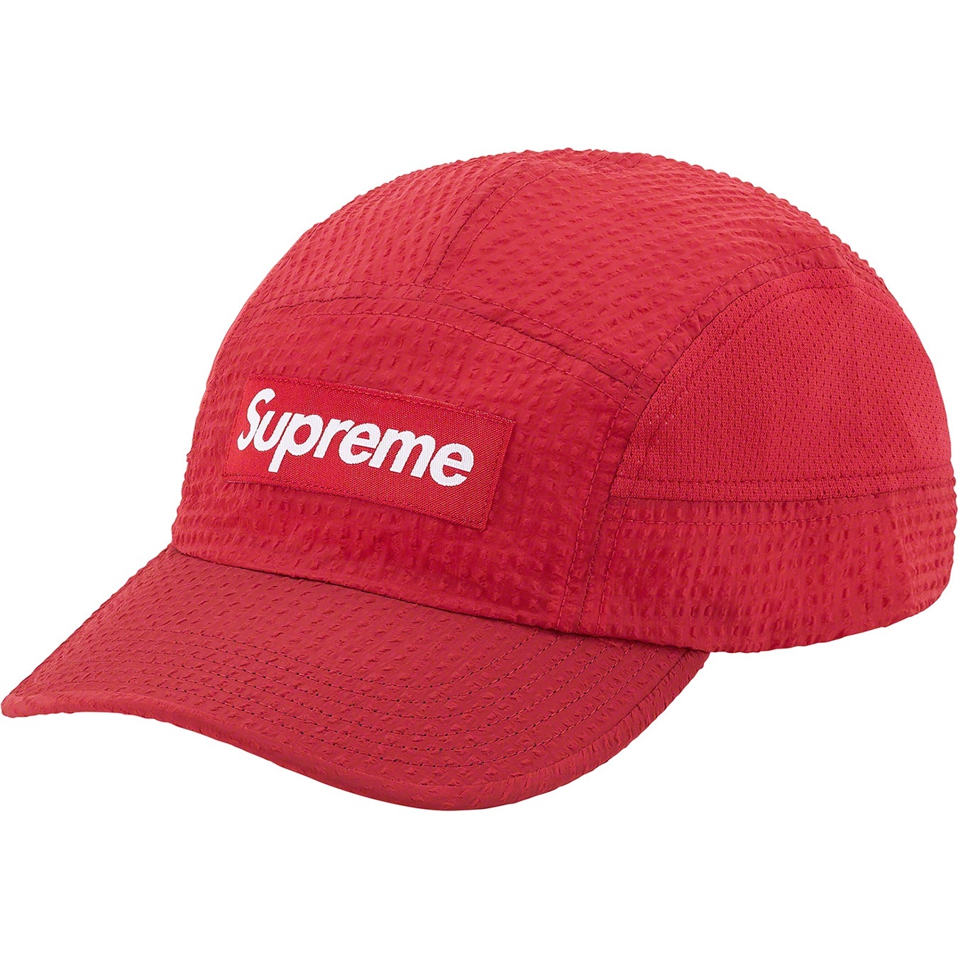 Mesh Seersucker Camp Cap view 8